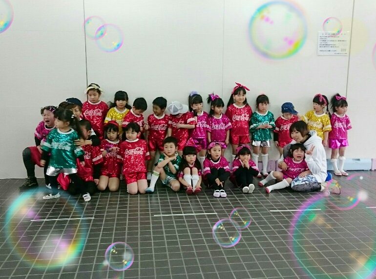 朝日ヶ丘幼稚園なかよし音楽会 キッズダンスクラブ発表